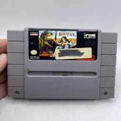 SNES DINO CITY Super Nintendo Tested Working Nice Dinocity Authentic Retro