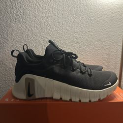 Nike Free Metcon 6 Black Gum Light Brown Size- 11M