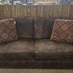 Sofa & Loveseat, Brown, Great Condition 