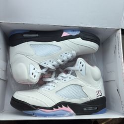Jordan Retro 5 Medium Soft Pink 