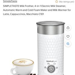 Milk frother 4 In 1 Multi Function New 