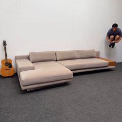 Rove Concepts Dresden Sectional Sofa - 3.4k OFF - A Statement Piece - Designer Style - Can Drop Off and Setup