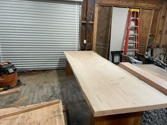 Awesome Huge Live Edge Dining Table Custom Made