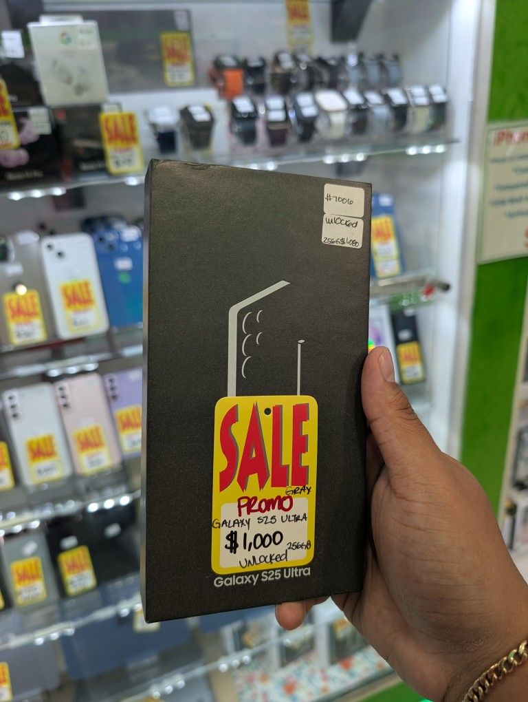 Galaxy S25 Ultra Unlocked New In Box 256GB
