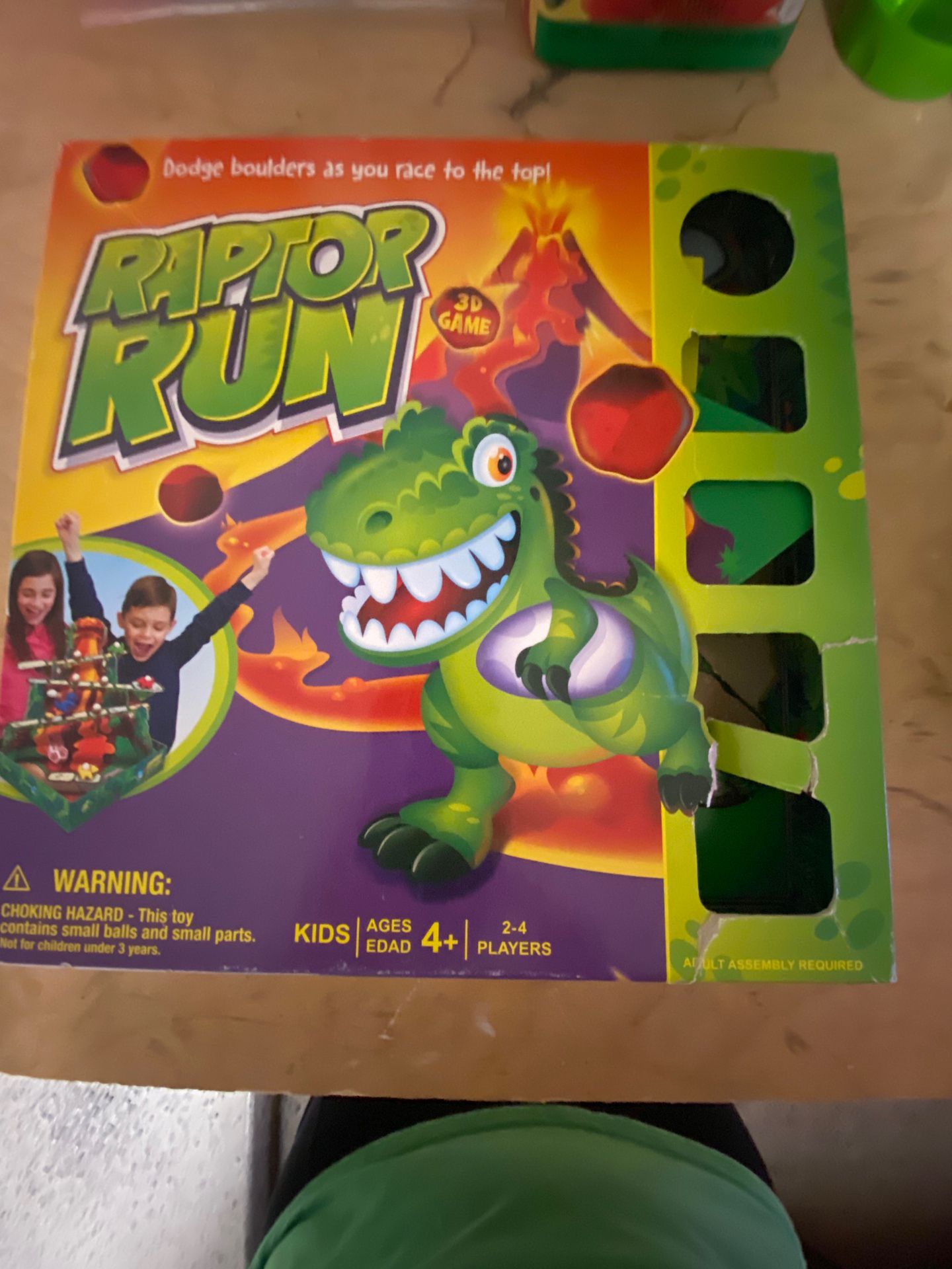 Raptor run Board game