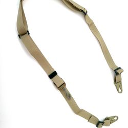 New Hand Made 2 Point Sling w/USA HK clips - Desert Tan