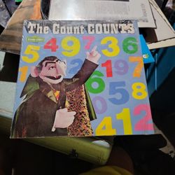 Sesame street decount count sealed vinyl record