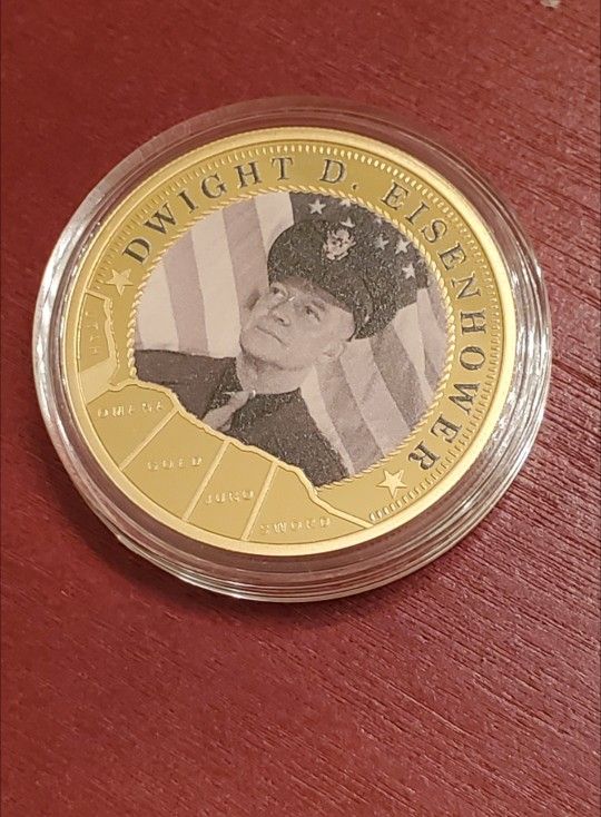 Marching Together To Victory Dwight D Eisenhower Coin