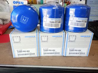 Genuine Honda oil filters D F H series