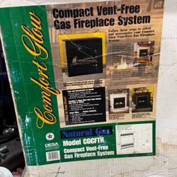 Comfort Glow CGCFTN Compact Vent-Free Gas Fireplace System’s