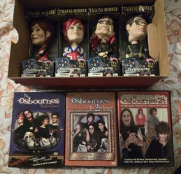 Ozzy Collectables, Talking Bobbers & The Osbournes TV shows on DVD