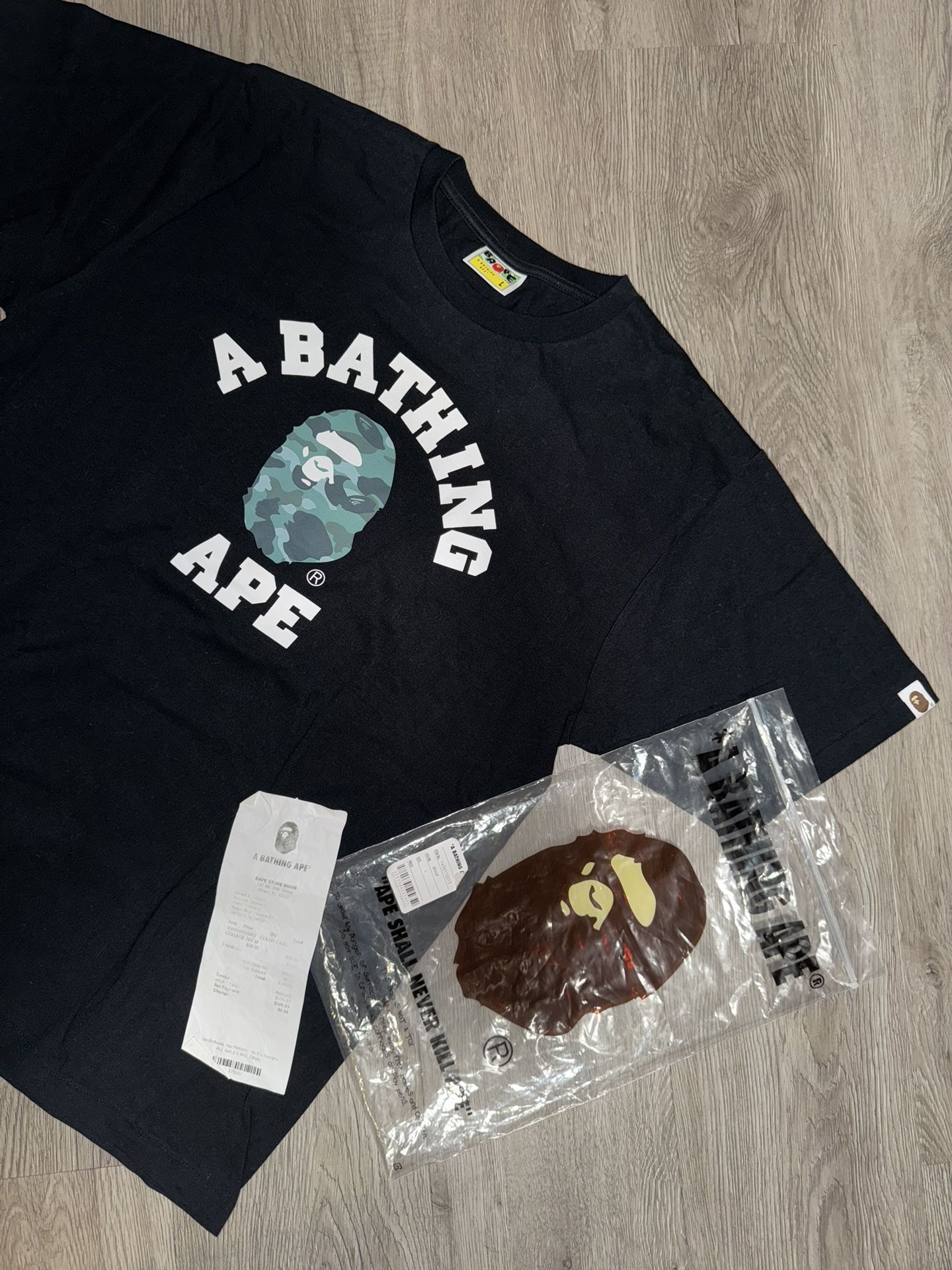 BAPE Camo College T-Shirt