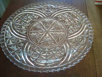 Collectable Glass Platter
