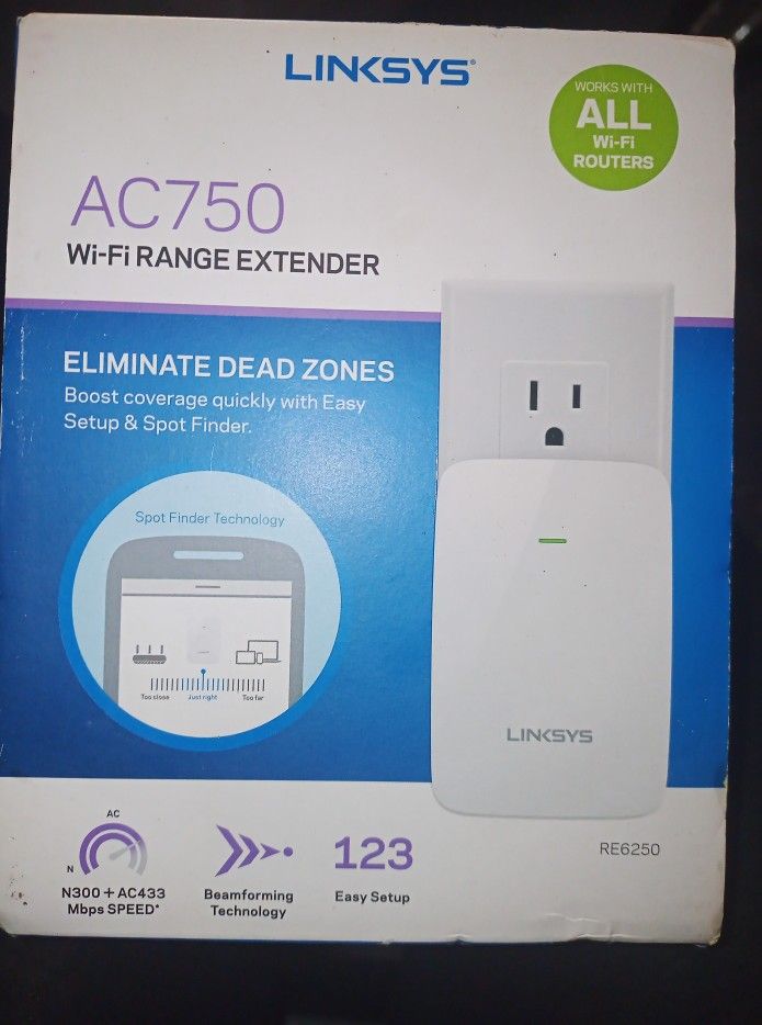 LINKSYS WI-FI EXTENDER 