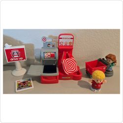 Fisher-Price Little People Target Checkout & Drive-Up Playset Bundle