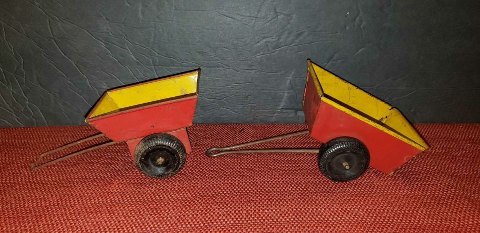 Vintage Metal Farm Implements Toys - Collectibles