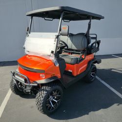 2025 Denago Nomad XL 4-Passenger Lifted 48-Volt Lithium Golf Cart