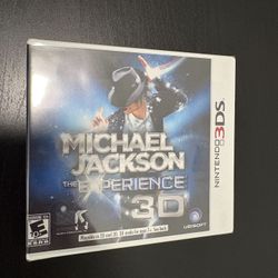 SEALED Michael Jackson the Experience Nintendo 3DS game