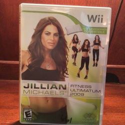 NEW NINTENDO WII JILLIAN MICHAELS FITNESS ULTIMATUM 2009 DISC