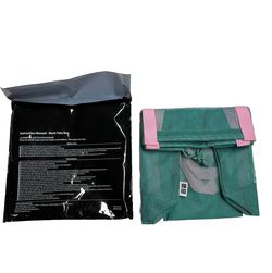 NEW Uniqlo LifeWear Lightweight Mesh Tote Bag Green Pink