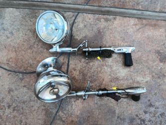 1953 and 54 Chevy  spotlights left and right selling the pair