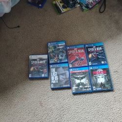 PS4 Game Lot With One PS5 Game