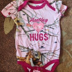 Baby Girl Mossy OAK ONESIE