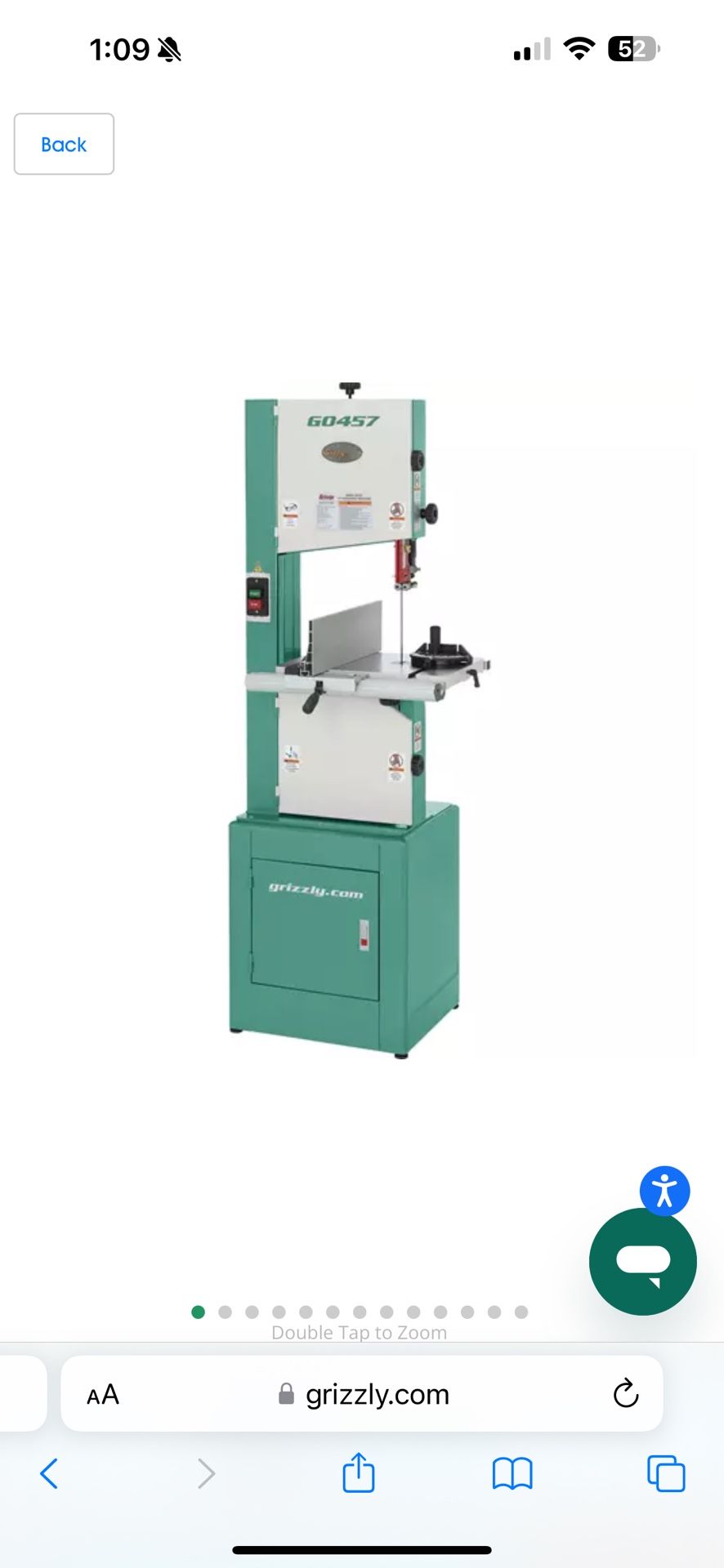 Grizzly 14" Bandsaw 