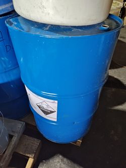Metal 55 Gal Drum