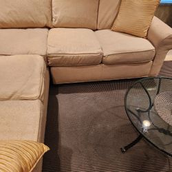 Sofa ,table  and Rug