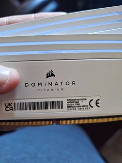 Corsair dominator titanium 96gb 2x48gb 6600mhz