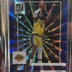 LeBron James basketball card
