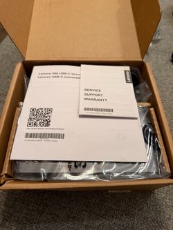 Lenovo USB-C Universal Business Dock – NEW IN BOX