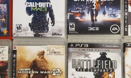 Lot of Playstation 3 Games $5 Bucks Each, Or $20 For All 6.