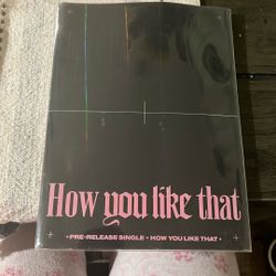 Blackpink How You Like That Album 