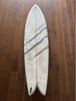 ALBUM Moonstone Twin Fin Surfboard 6’0
