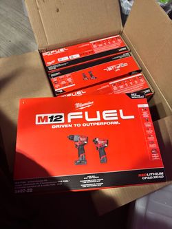 M12 impact driver / drill combo