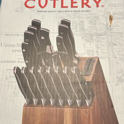 Chicago cutlery18 pcs block set ❤️