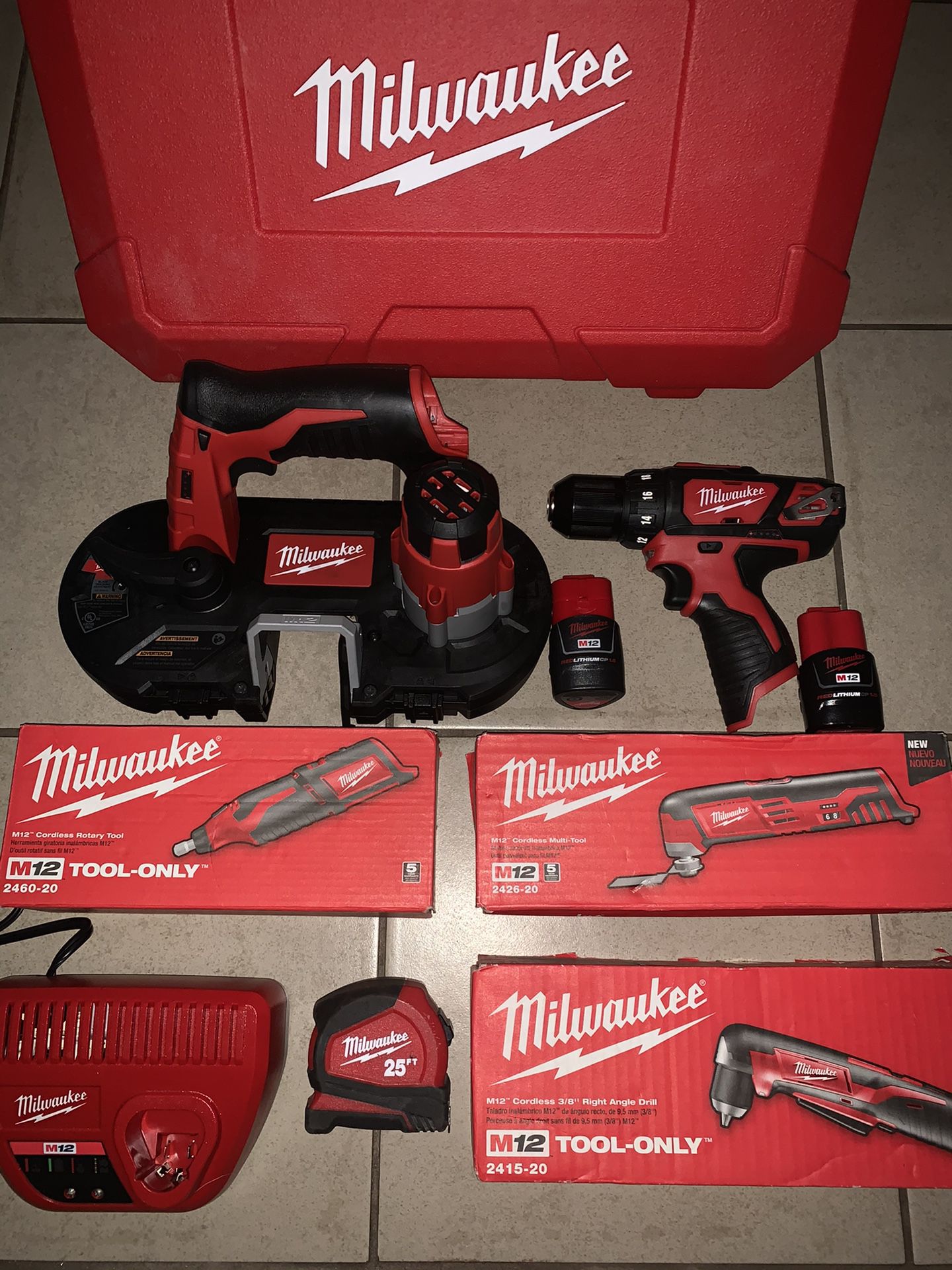 New m12 Milwaukee tools read post