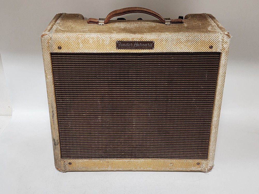 Vintage 1950s Fender Harvard Model 5F10 ~ 1 x 10" Tweed Guitar Tube Amp ~ WORKS