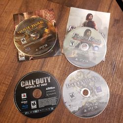 PLAYSTATION 3. Variety Video Games. GOD OF WAR COLLECTION. CALL OF DUTY WORLD OF WAR. DARKSIDERS. PRINCE OF PERSIA.
