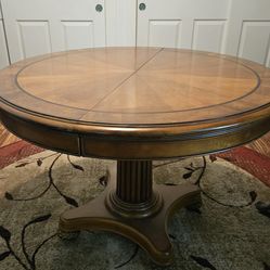 American Drew Round Dining Table with Extension