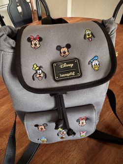Loungefly Disney Mickey  Embroidered Mini Backpack