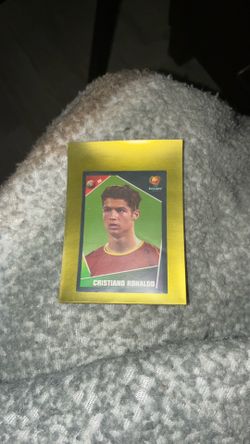 2004 euro Cristiano Ronaldo Panini sticker