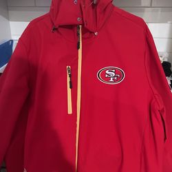 NFL 49ers Soft Shell Coat