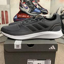 Adidas Men Run Falcon 2.0 FY8741 Gray Running Shoes  10, 10.5, 11.5, 12, 12.5, 14