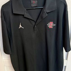 Men’s Jordan SDSU Dri-fit polo