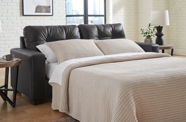 1700439- Ashley Carbon Queen Sleeper Sofa