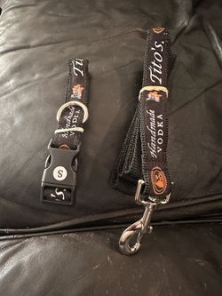 Tito’s Vodka Dog Leash And Small Collar