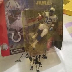 NFL Sports Action Figure COLTS Edgerrin James